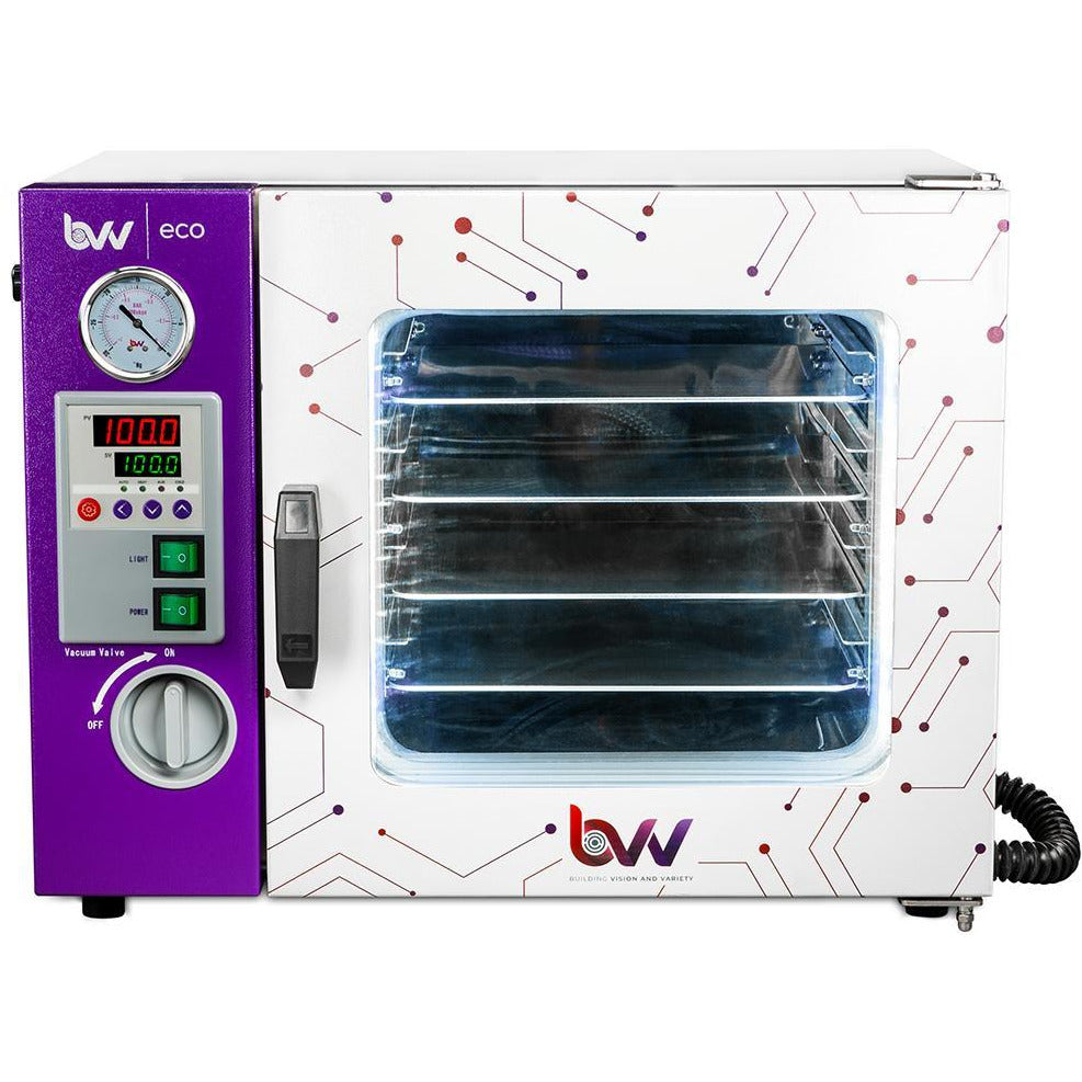 BVV, 0.9CF ECO Vacuum Oven - 4 Wall Heating, LED display, LED's  - 4 Shelves Standard