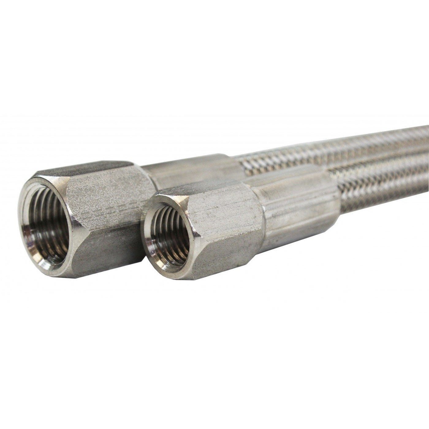 BVV, 1/2" 37 Degree JIC Braided Stainless Steel Hose