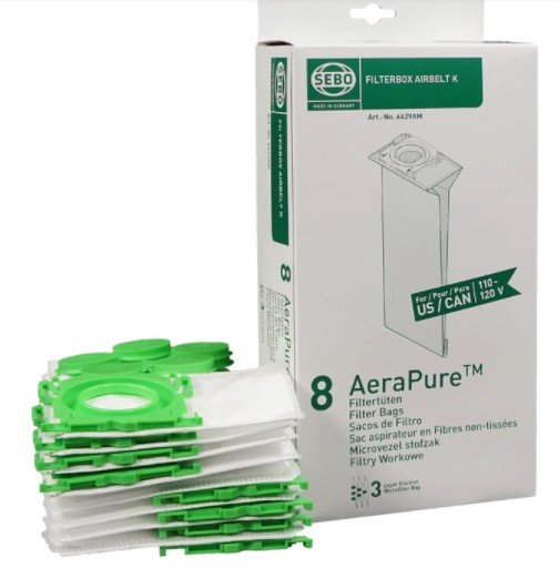 Sebo, Airbelt K Vacuum Bags