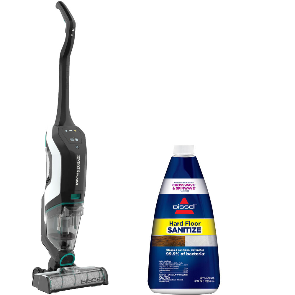 BISSELL, BISSELL CrossWave Cordless Max & Hard Floor Sanitize Formula Bundle