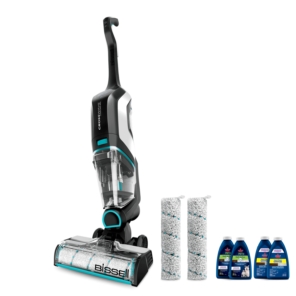 BISSELL, BISSELL CrossWave Cordless Max & Hard Floor Sanitize Formula Bundle