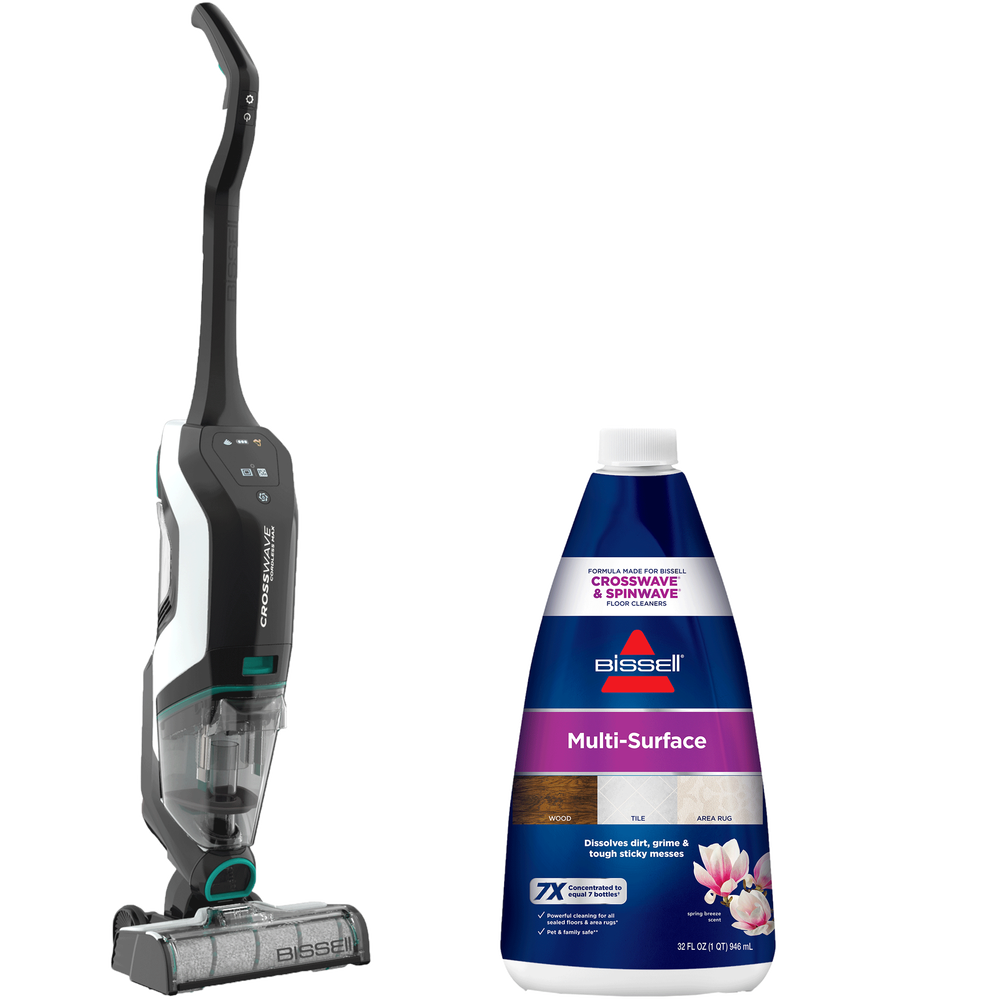 BISSELL, BISSELL CrossWave Cordless Max & Multi-Surface Formula Bundle