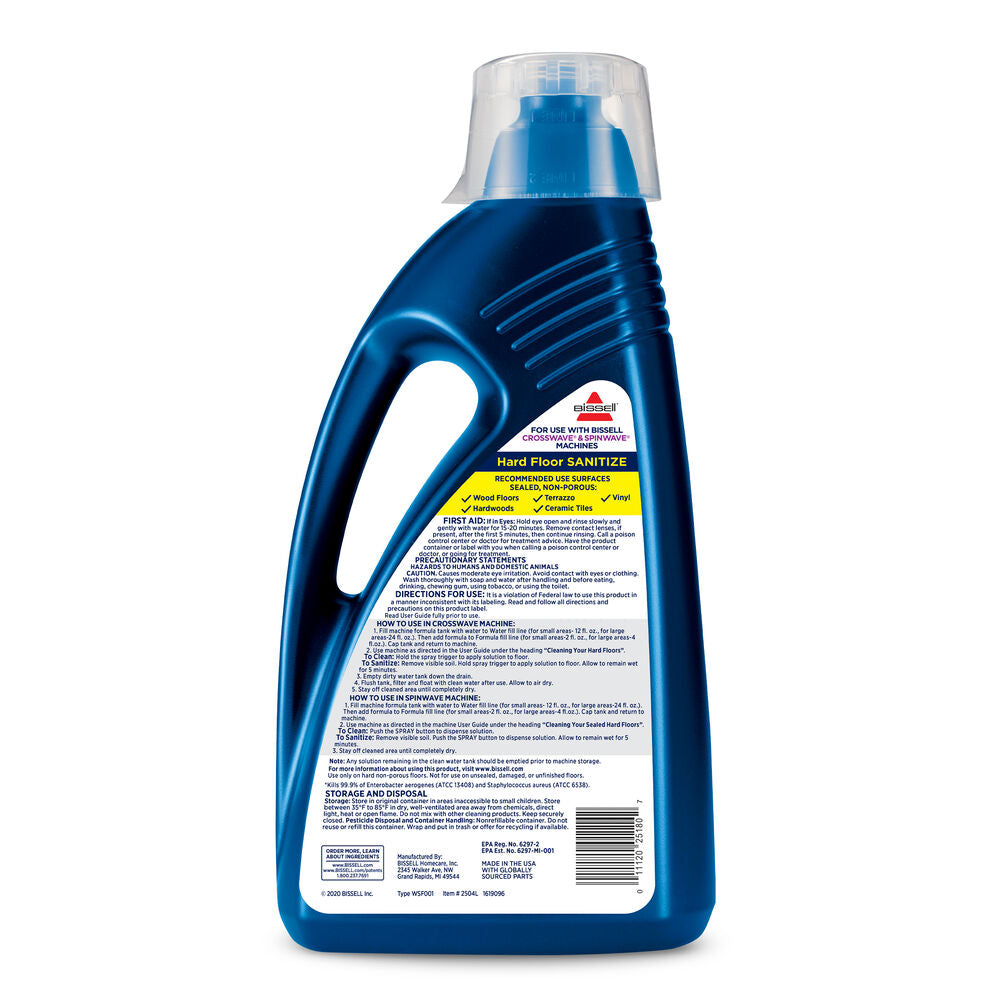 BISSELL, BISSELL Hard Floor Sanitize Formula (80 oz)