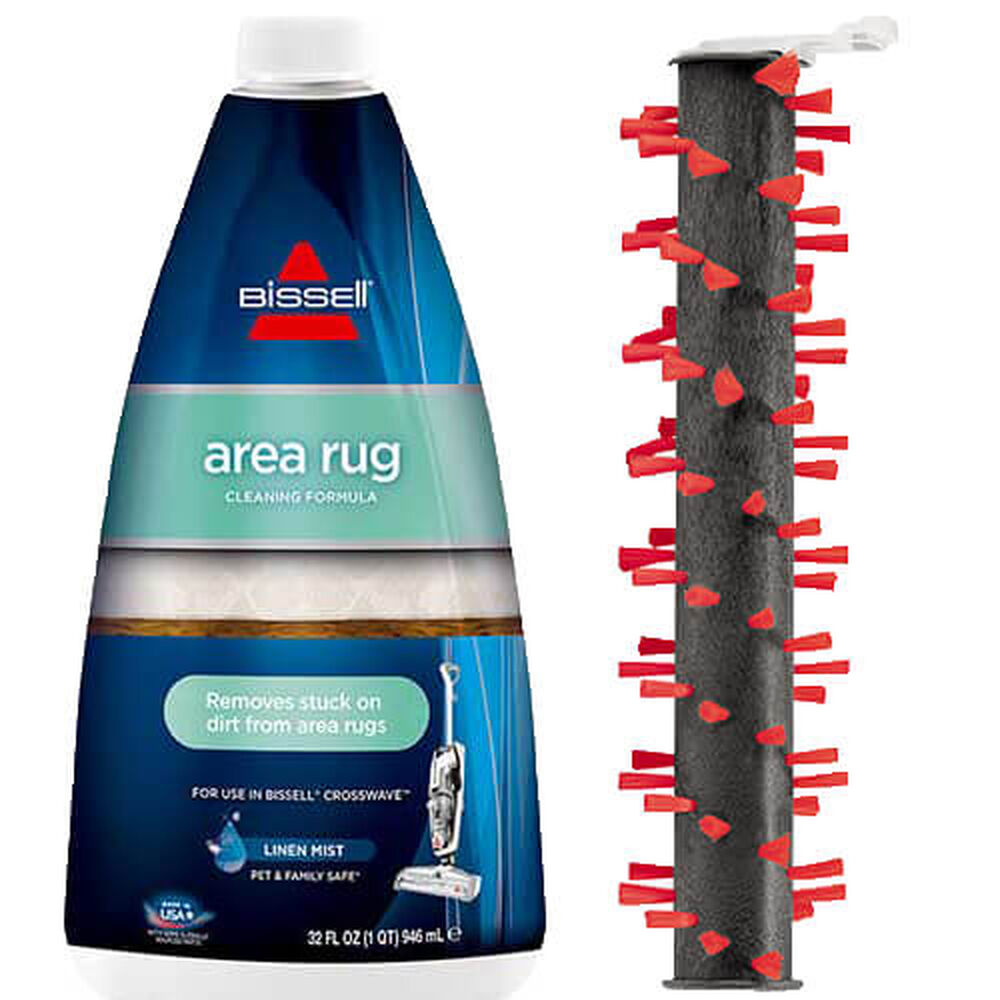 BISSELL, CrossWave Max Area Rug Formula & Brush Bundle