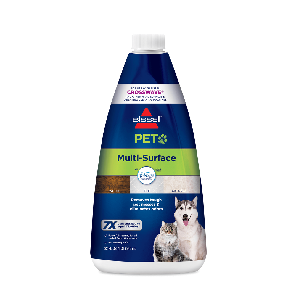 BISSELL, CrossWave Max PET Multi-Surface Formula & Brush Bundle