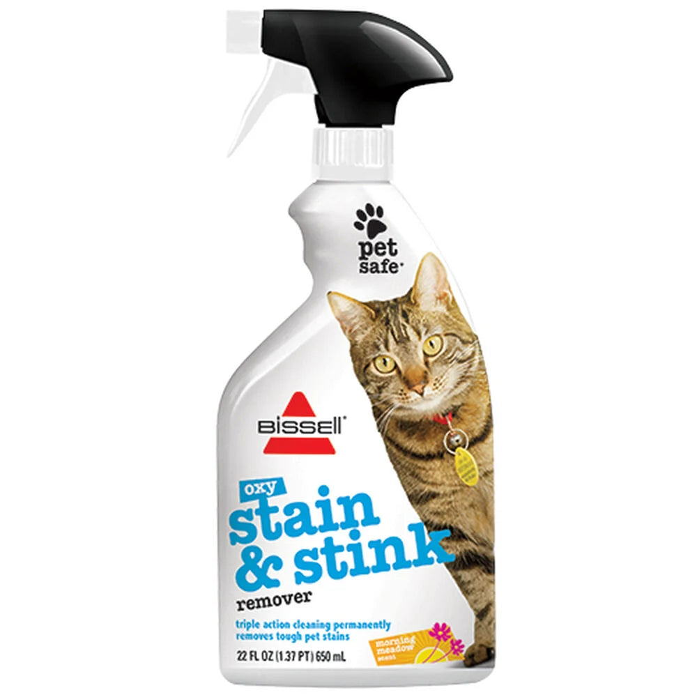 BISSELL, Oxy Cat Stain & Stink Remover for Carpet and Upholstery