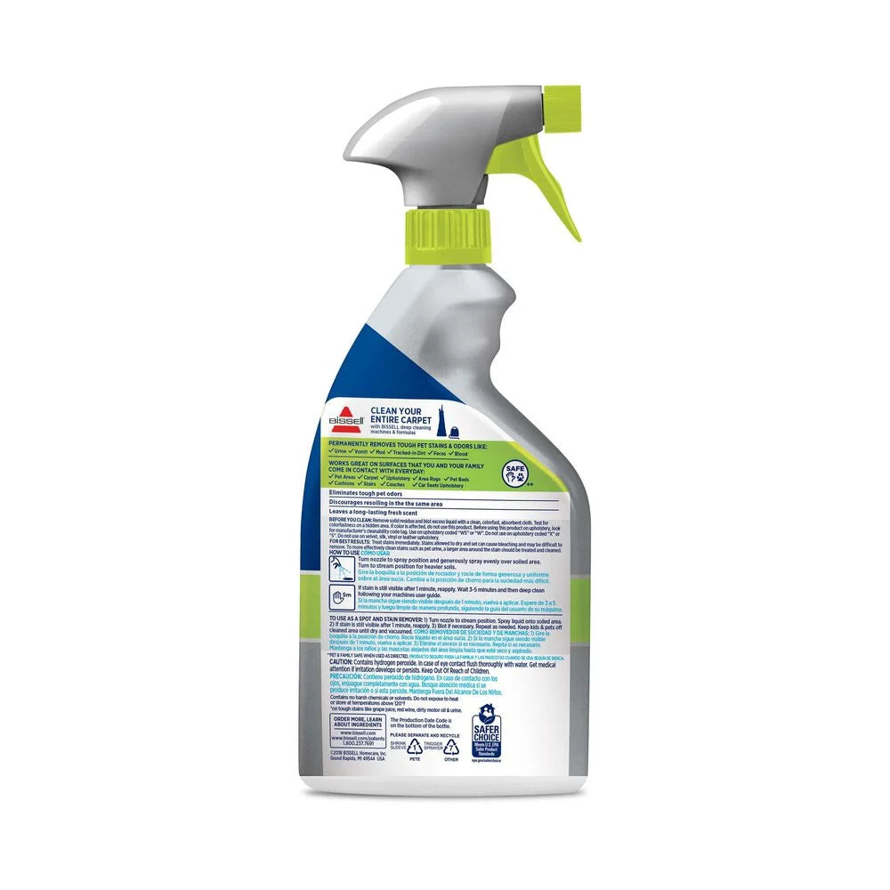 BISSELL, PET PRO OXY Stain Destroyer for Carpet and Upholstery