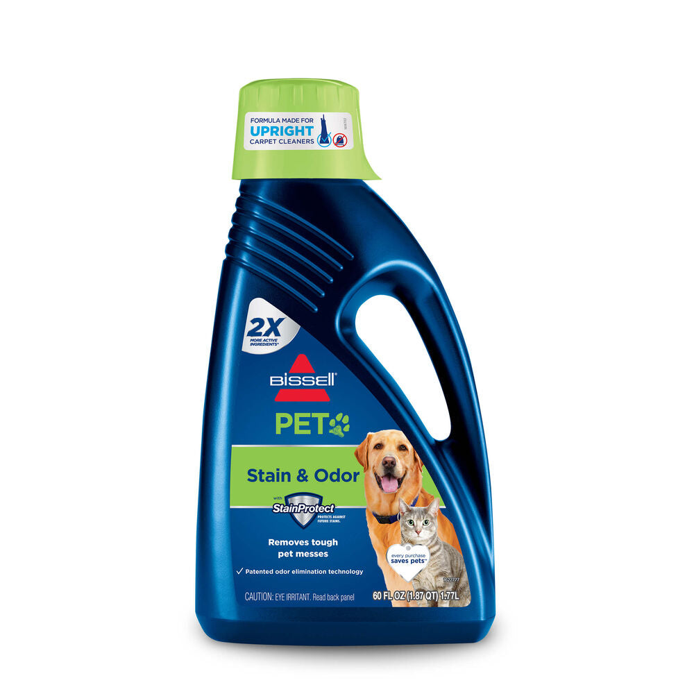 BISSELL, Pet Stain & Odor Upright Carpet Cleaning Formula (60 oz.)