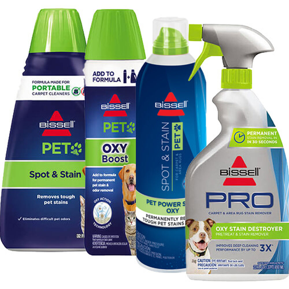 BISSELL, Pet Stain Removal Formula Pack for Carpet Cleaning