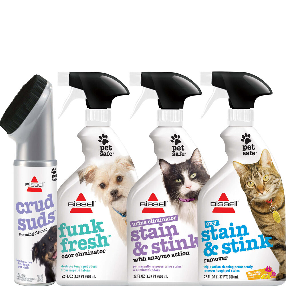 BISSELL, Pet Stain and Odor Remover Bundle for Cat Messes