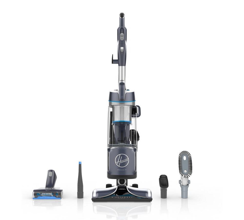 Hoover, REACT Powered Reach Plus Upright  Vacuum