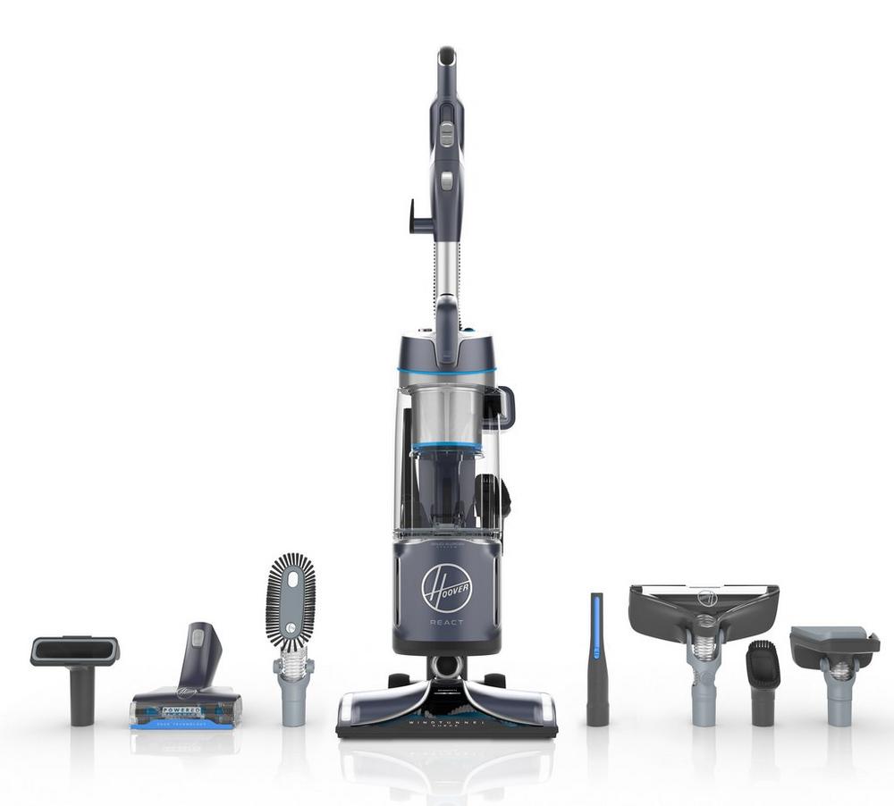 Hoover, REACT Powered Reach Premier Upright Vacuum