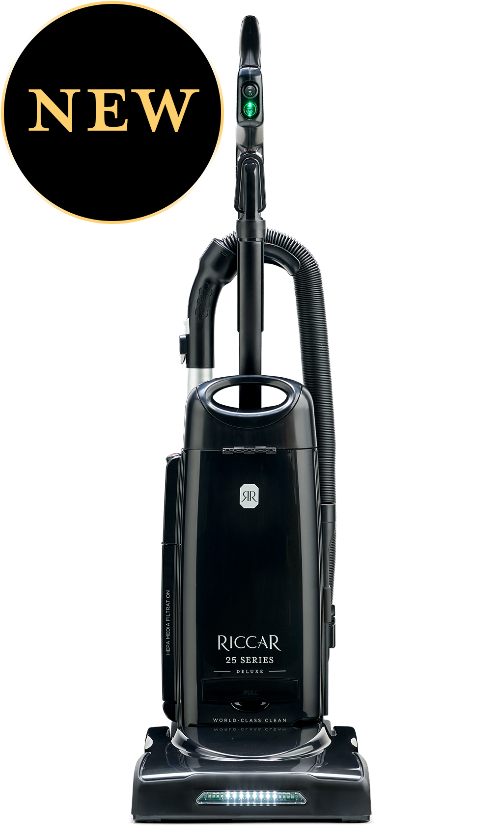 Riccar, Riccar R25 Deluxe Clean Air Upright Vacuum (R25D)