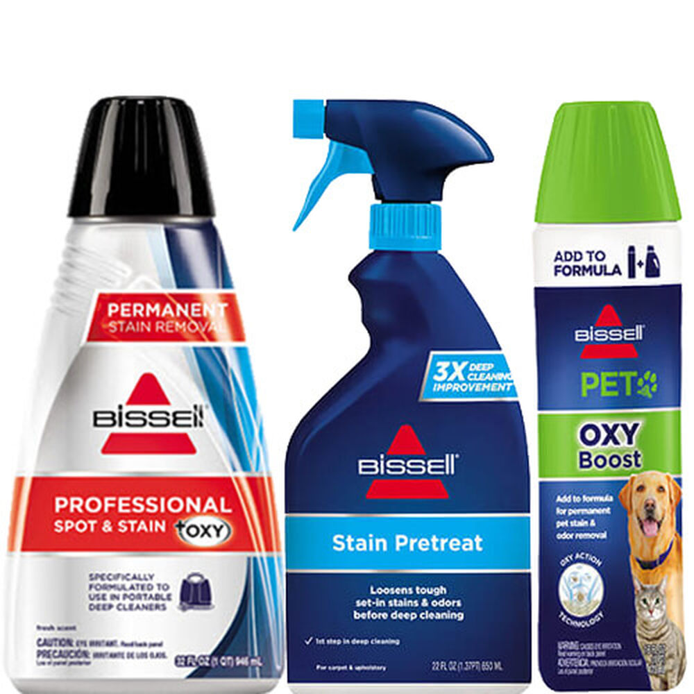 BISSELL, Stain Removal Pack for Portable Carpet Cleaners