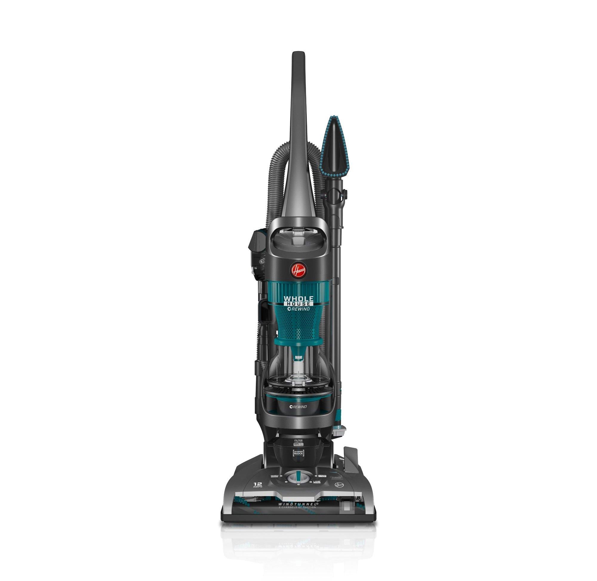 Hoover, WindTunnel 2 Whole House Rewind Upright Bagless Vacuum